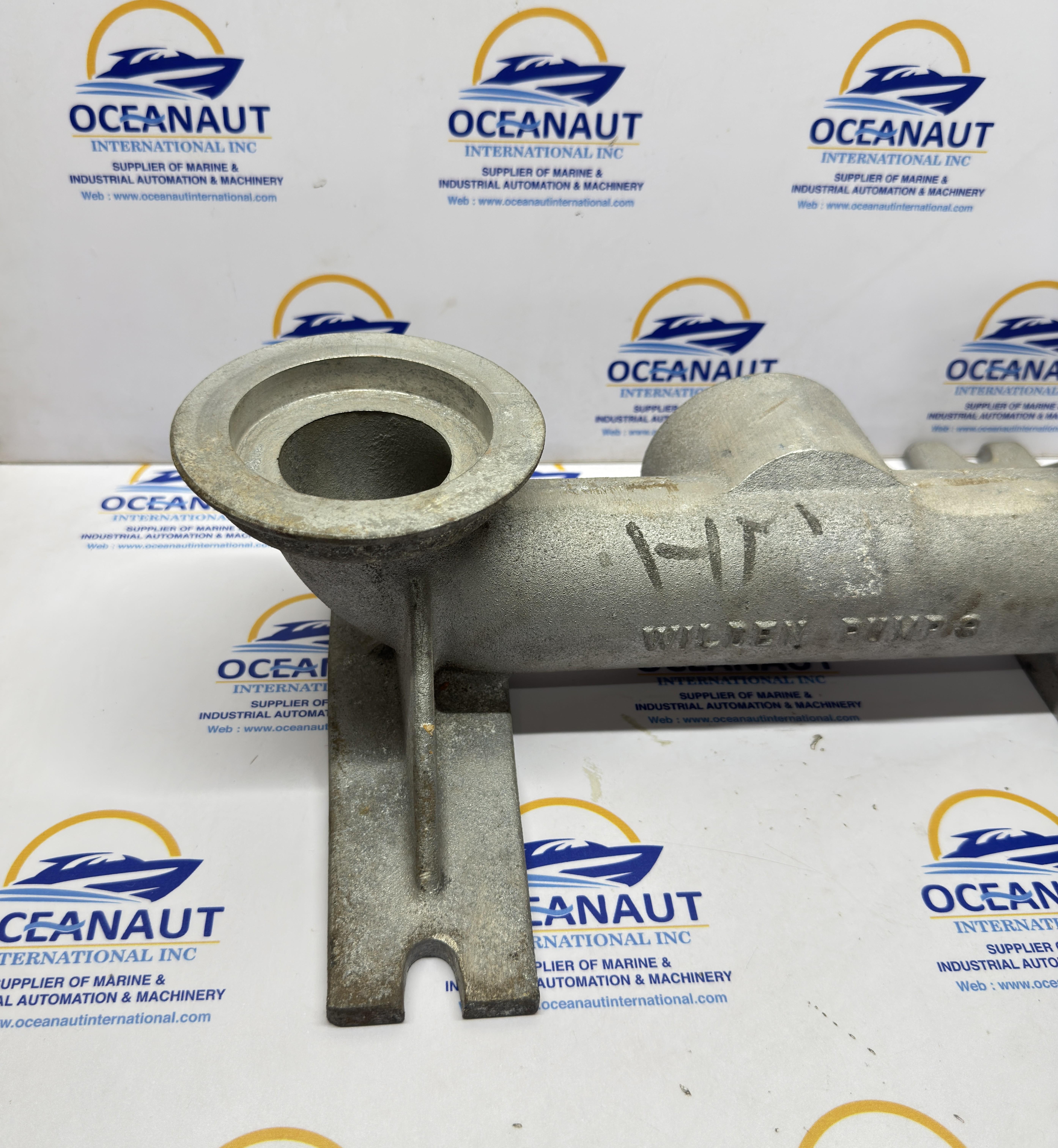 08-5080-01 Wilden Footed Inlet Manifold M8 Air Operated Double Diaphragm Pump