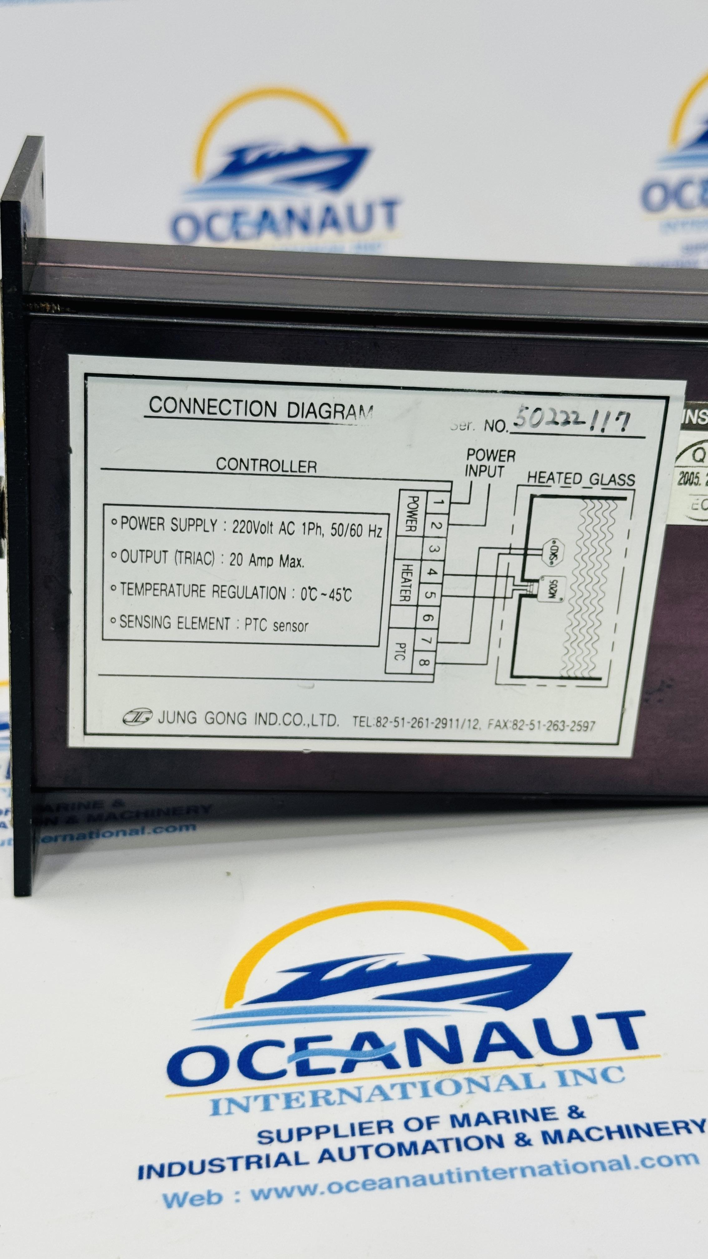 Jung gong heating glass controller 20 amp max free shipping