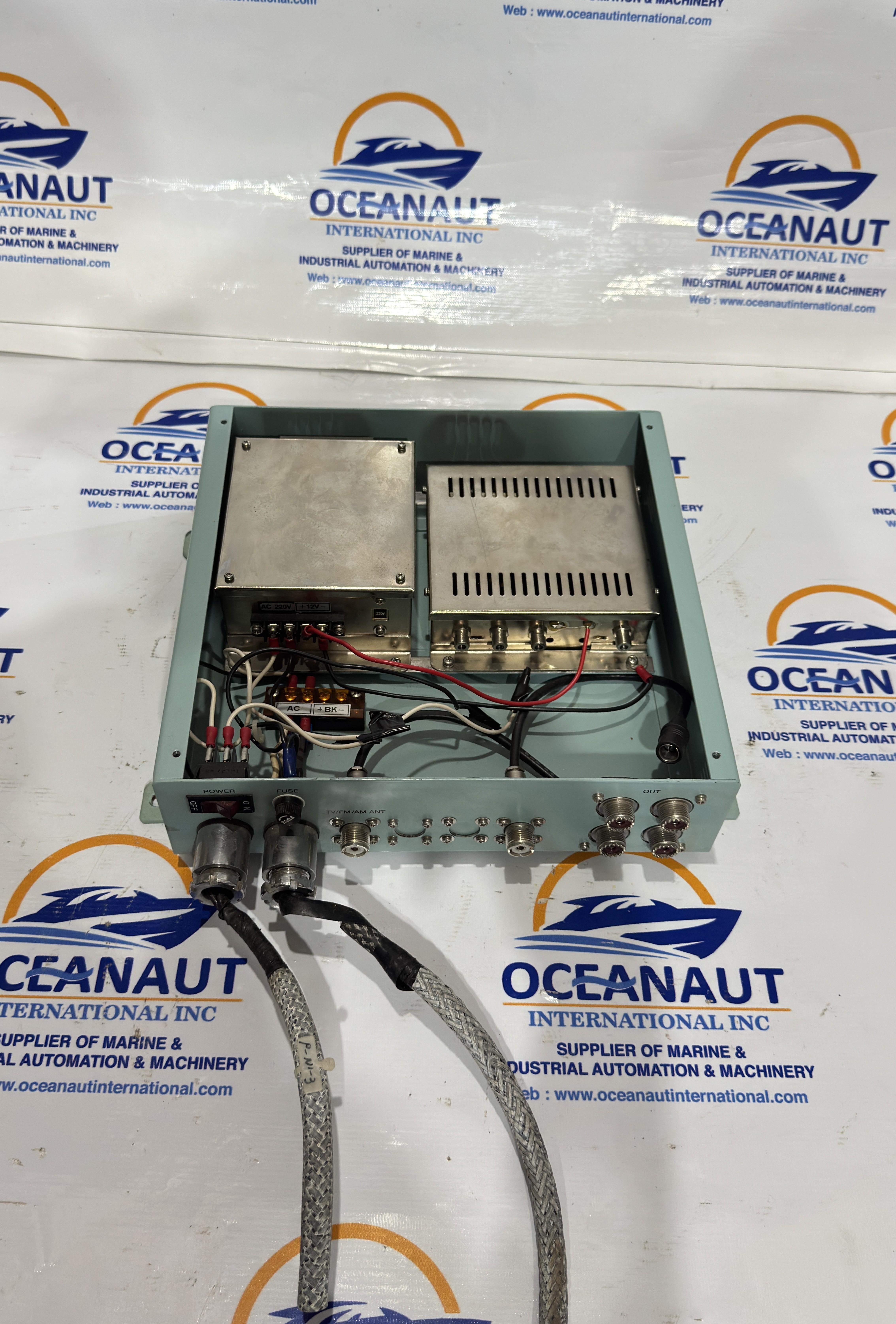 Marine radio cac-953 common aerial system with mp-30 & ps-020