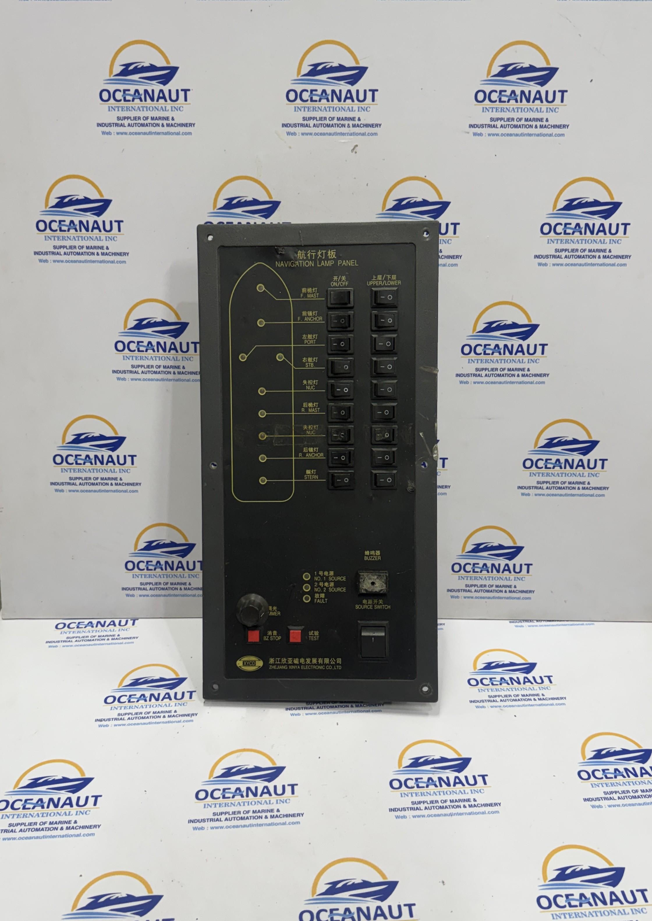 NAVIGATION LAMP PANEL FOR SHIP NAVIGATION LIGHTS