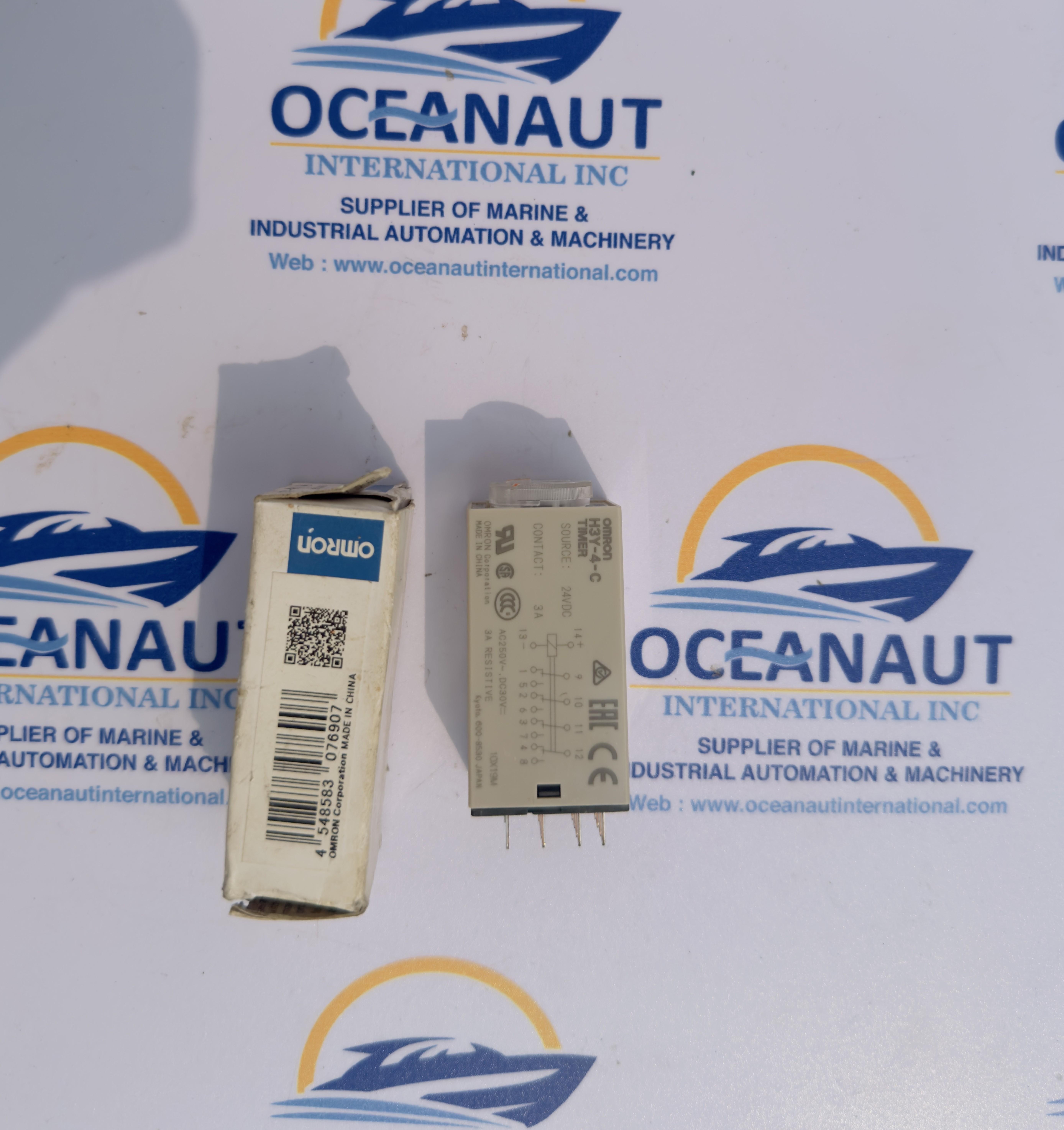 OMRON H3Y-4-C Solid-State Timer Plug-In Terminal 14-Pin 24VAC