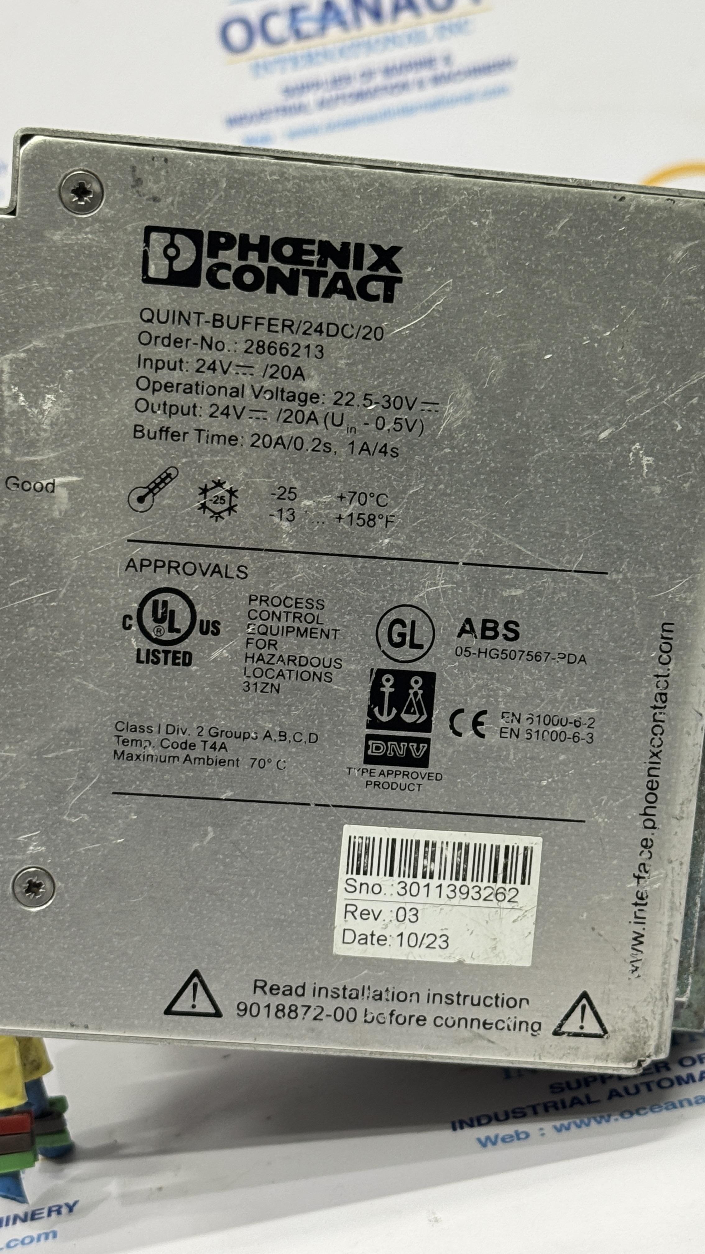 Phoenix Contact QUINT-BUFFER/24DC/20