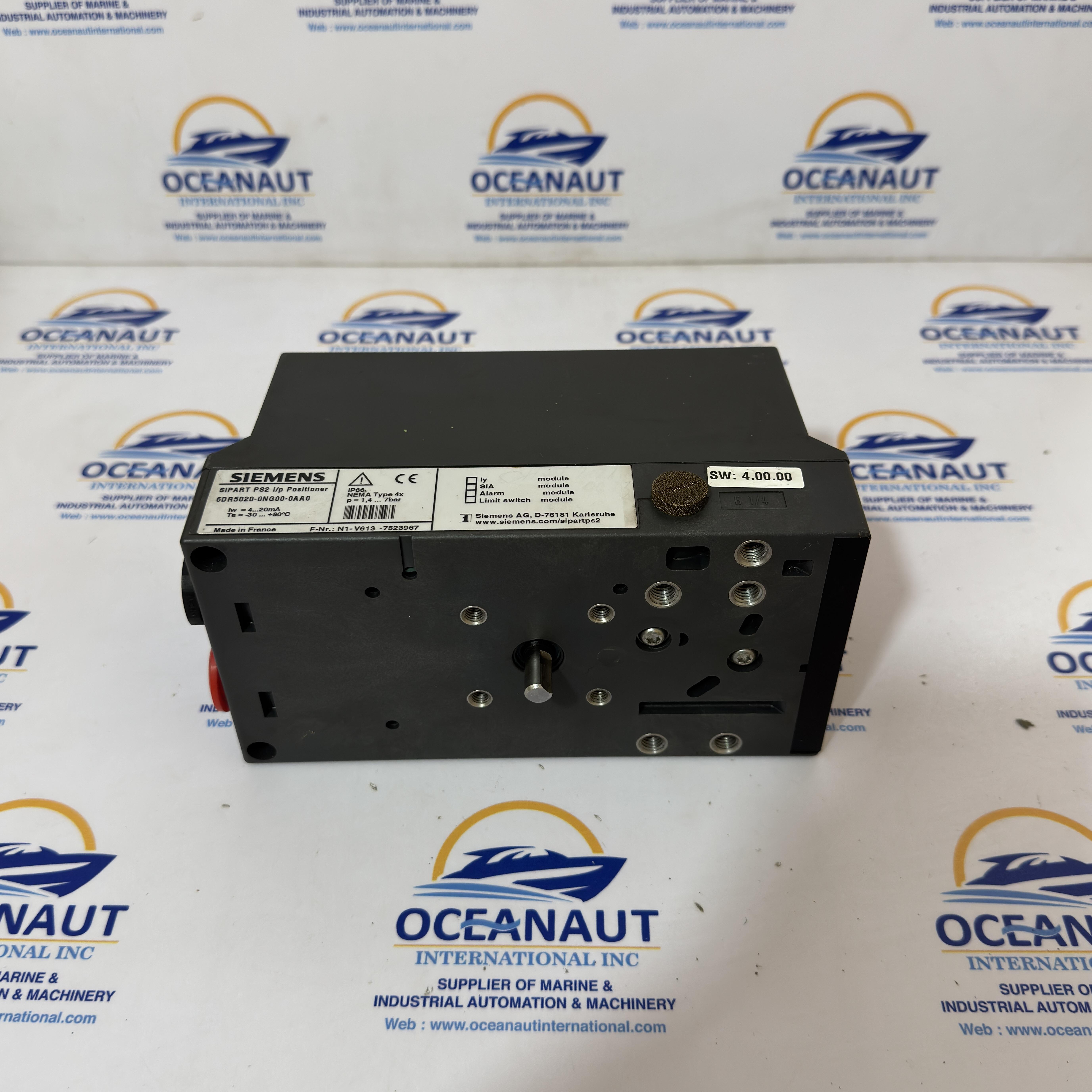 SIEMENS 6DR5020-0NG30-0AB0 VALVE POSITIONER