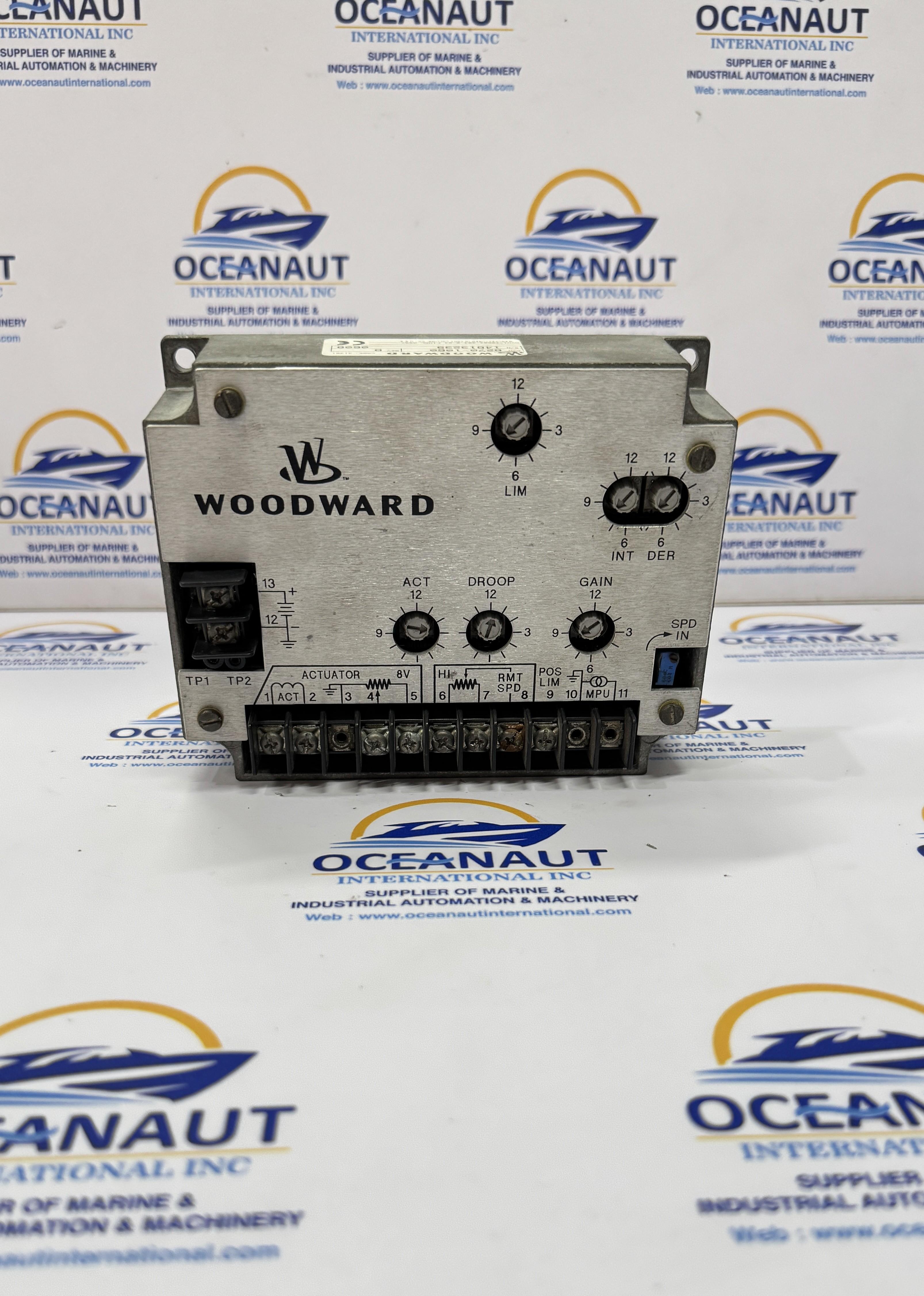 WOODWARD 8270-1060 SPEED CONTROLLER REV.B DYN1-10504-004-0-24 FINAL ASSY